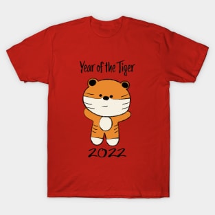 Cute Year of the Tiger 2022 T-Shirt